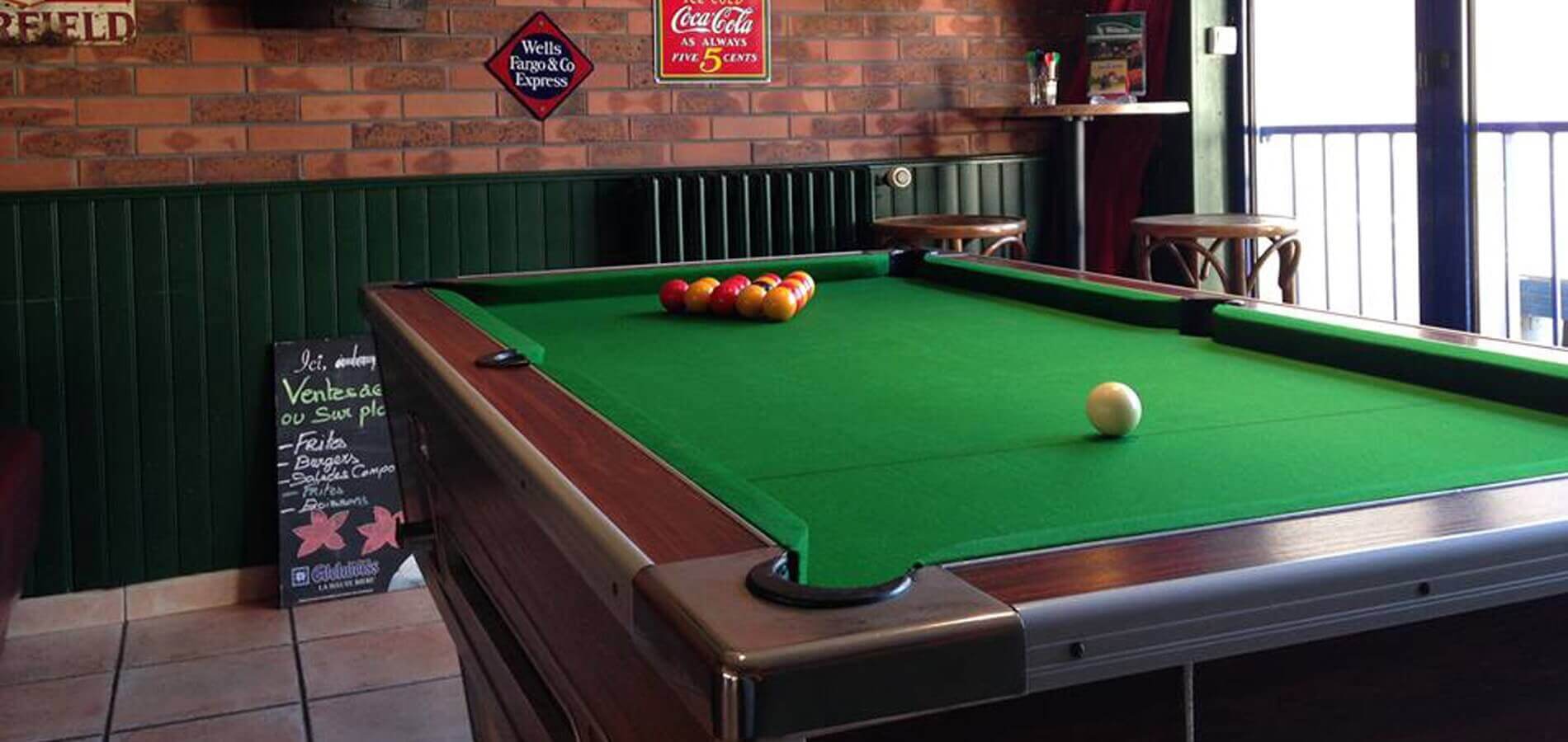 Notre fameux billard