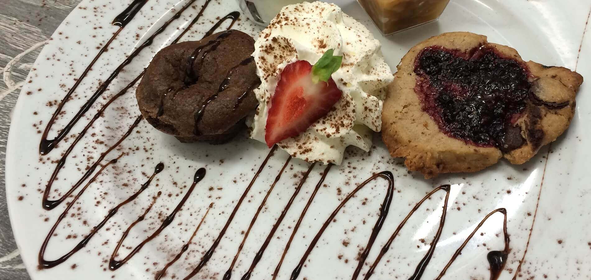 Notre café gourmand maison.