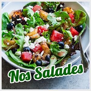 Voir nos salades composées